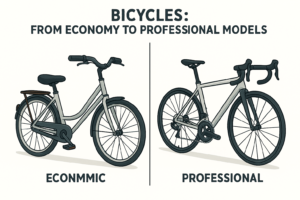 دوچرخه: از مدل‌های اقتصادی تا حرفه‌ای